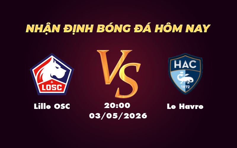 lille osc le havre 03 05 ligue 1